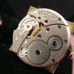 1952 Elgin "Stockton"Gold Svalloped Clover Style....Uniek!!!  VERKOCHT - Image 5