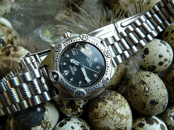 Seiko AGS Kinetic Scuba Diver 200m Mid-Size Zeer Zeldzaam - The Vintage  Watch Company